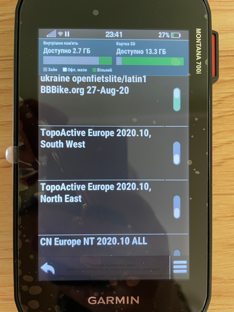 Дешево Garmin Montana 700i з ломбарду