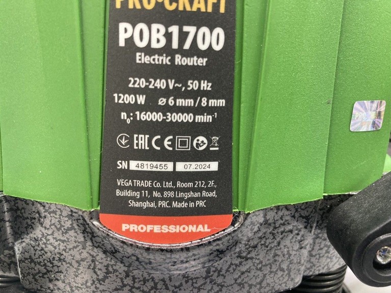 Оголошення Procraft POB-1700 Б/У