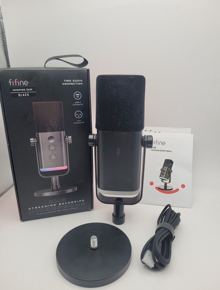Купить Fifine AmpliGame AM8 Black Б/У