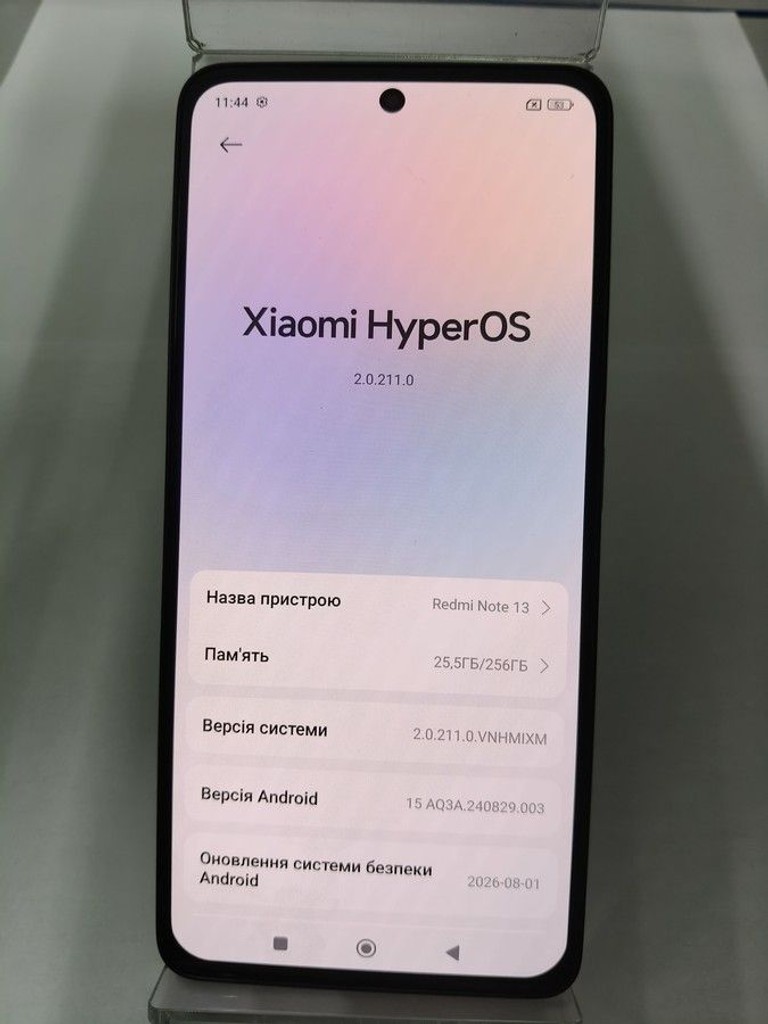 Объявление Xiaomi redmi note 13 4g 8/256gb Б/У
