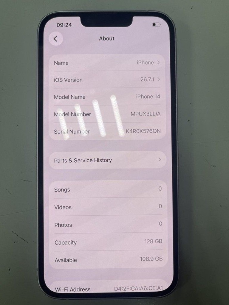 Купить Apple iphone 14 128gb esim Б/У