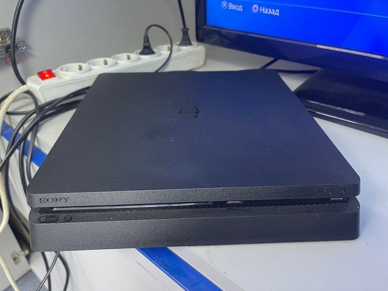  Sony PlayStation 4 Slim 1TB Black Код:01-201178240. Изображение 6