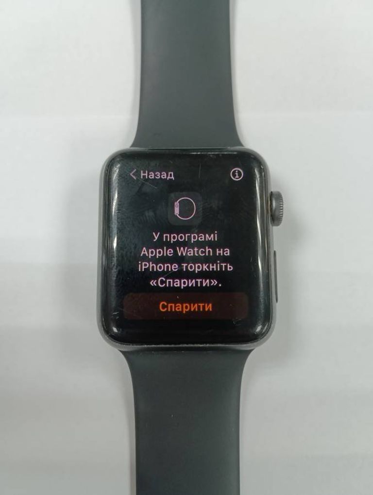 Apple watch series 3 42mm steel case