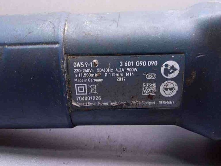 Bosch GWS 9-115 Код:2000003798780. Зображення 4