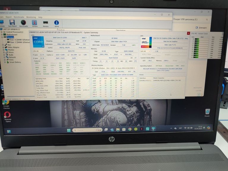 Дешиво Hp 250 G9 Black (6S6K8EA) с ломбарда