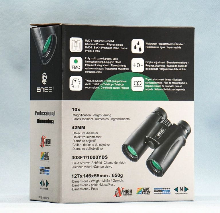 Bnise 10x42 HD Код:null. Изображение 9