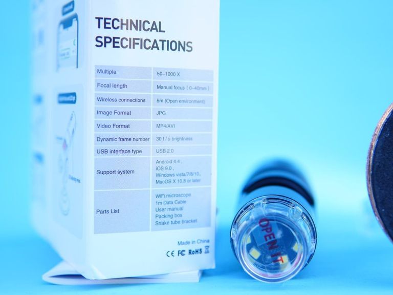 Бездротовий Цифровий WIFI Мікроскоп Inskam 314 1600X Android iOS. Новий. Код:null. Изображение 8