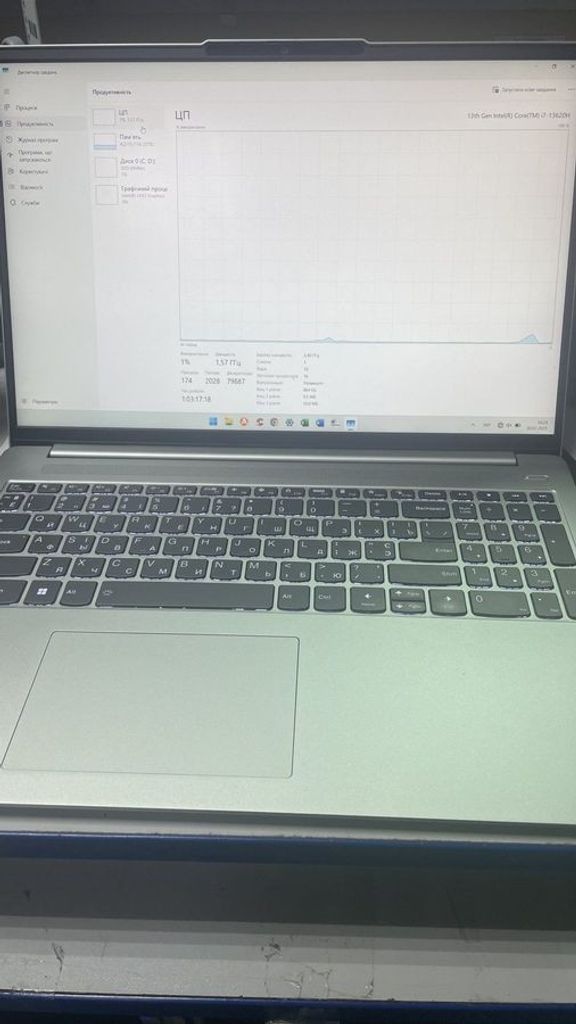 Купить Lenovo 15/core i7-13620h ddr5/16gb ddr5/hdd *відсутній/ssd 512 gb/*інтегрована Б/У