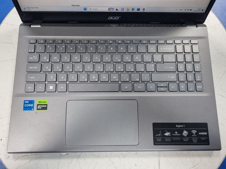 Дешево Acer 15/core i5-1235u ddr5/16gb ddr5/ssd 512 gb/geforce rtx2050 4gb з ломбарду