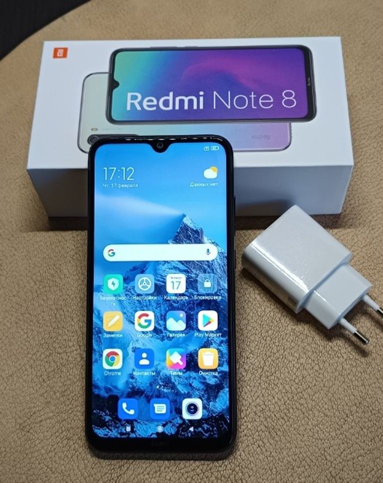 Купить Xiaomi Redmi Note 8 2021 4/64GB Moonlight White Б/У