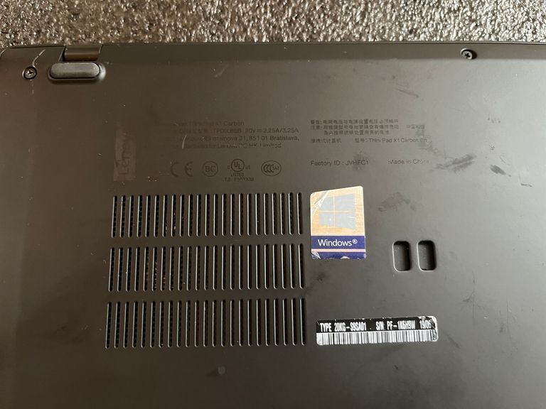 Оголошення Lenovo Thinkpad X1 Carbon 6th Б/У