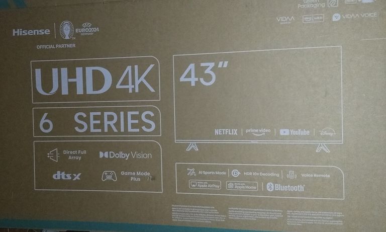 Дешиво Hisense 43A6K с ломбарда