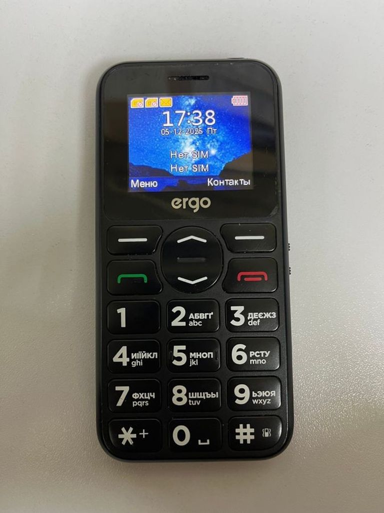 Купить Ergo R181 Dual Sim Black Б/У