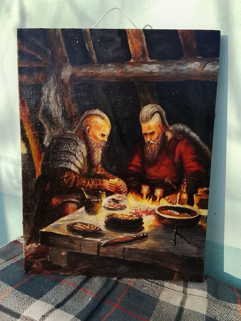 Купити холст, акрил Б/У