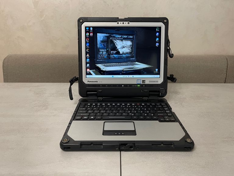 Купить Захищений ноутбук-планшет Panasonic Toughbook CF-33, 12", i7-7600U, 16GB, 256GB, 4G LTE Б/У