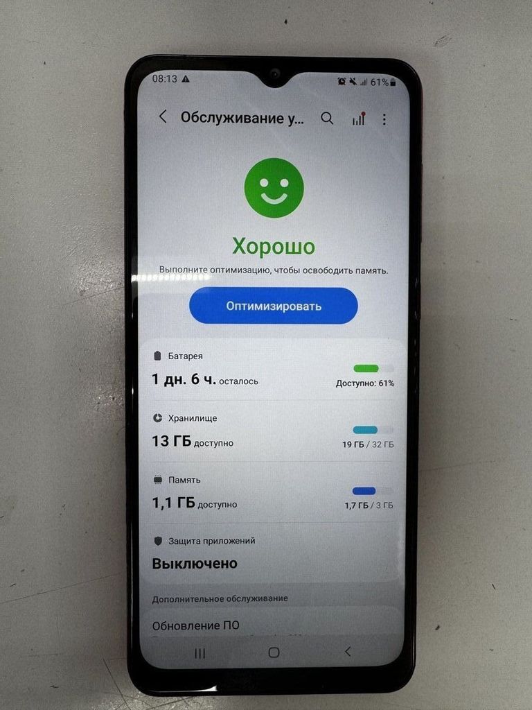 Оголошення Samsung galaxy a02 3/32gb Б/У