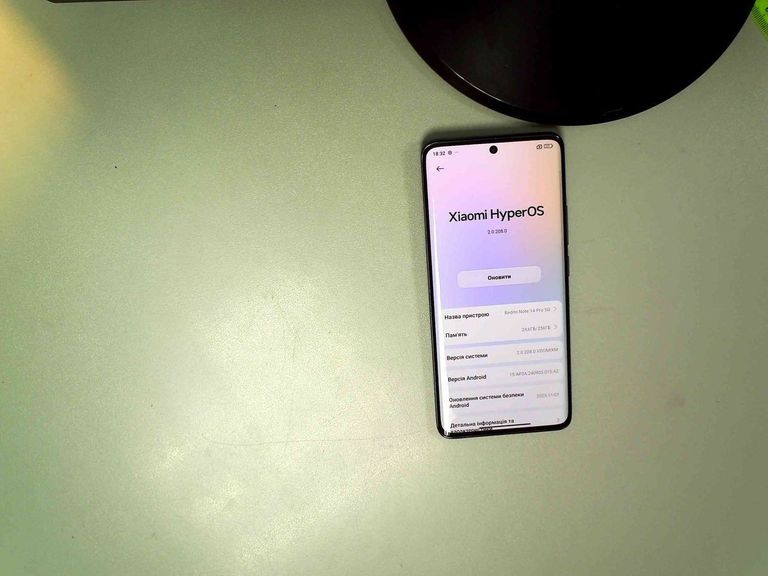 Объявление Xiaomi redmi note 14 pro 5g 8/256gb Б/У