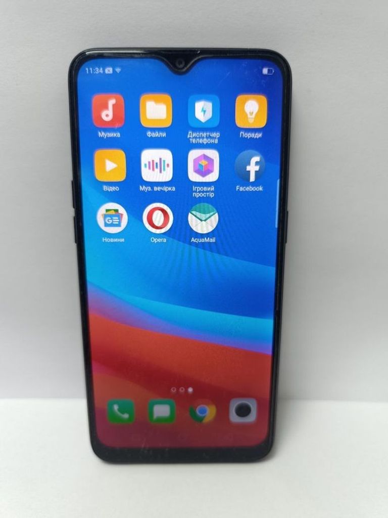 Оголошення OPPO A5s 3/32Gb Blue Б/У