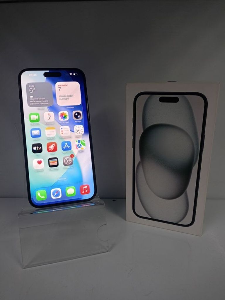 Купити Apple iPhone 15 Plus 256GB Black Б/У