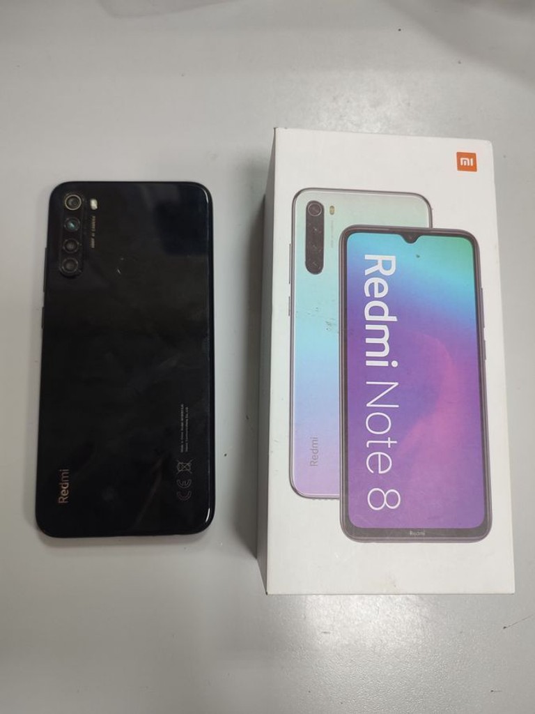 Дешиво Xiaomi Redmi Note 8 4/64GB Black с ломбарда