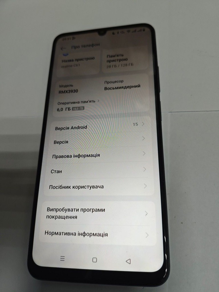 Дешево Realme c61 6/128gb з ломбарду