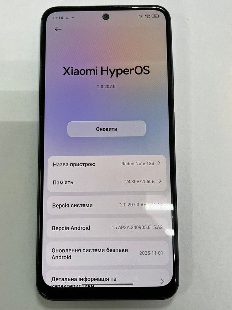 Дешево Xiaomi redmi note 12s 8/256gb з ломбарду