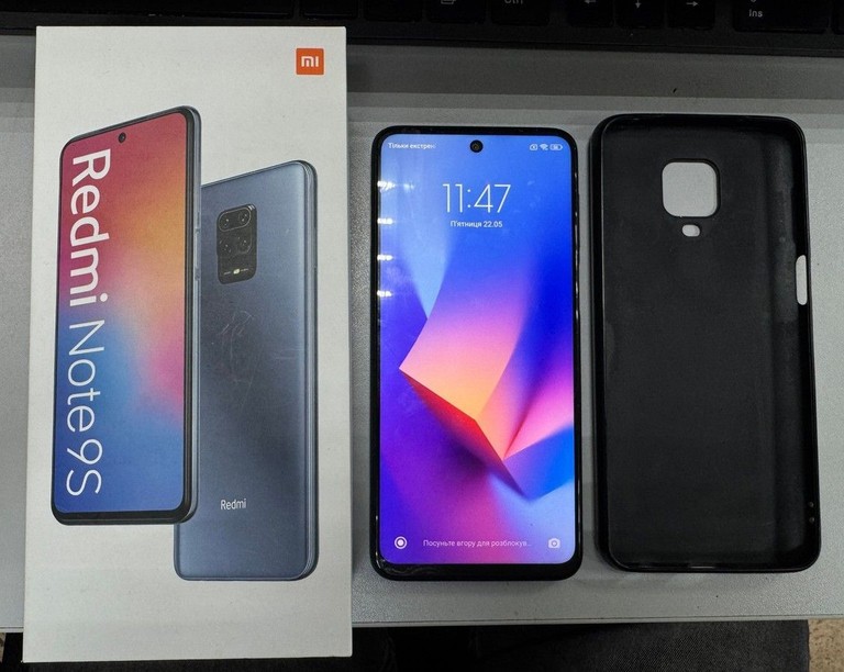 Купить Xiaomi Redmi Note 9S 4/64GB Blue Б/У