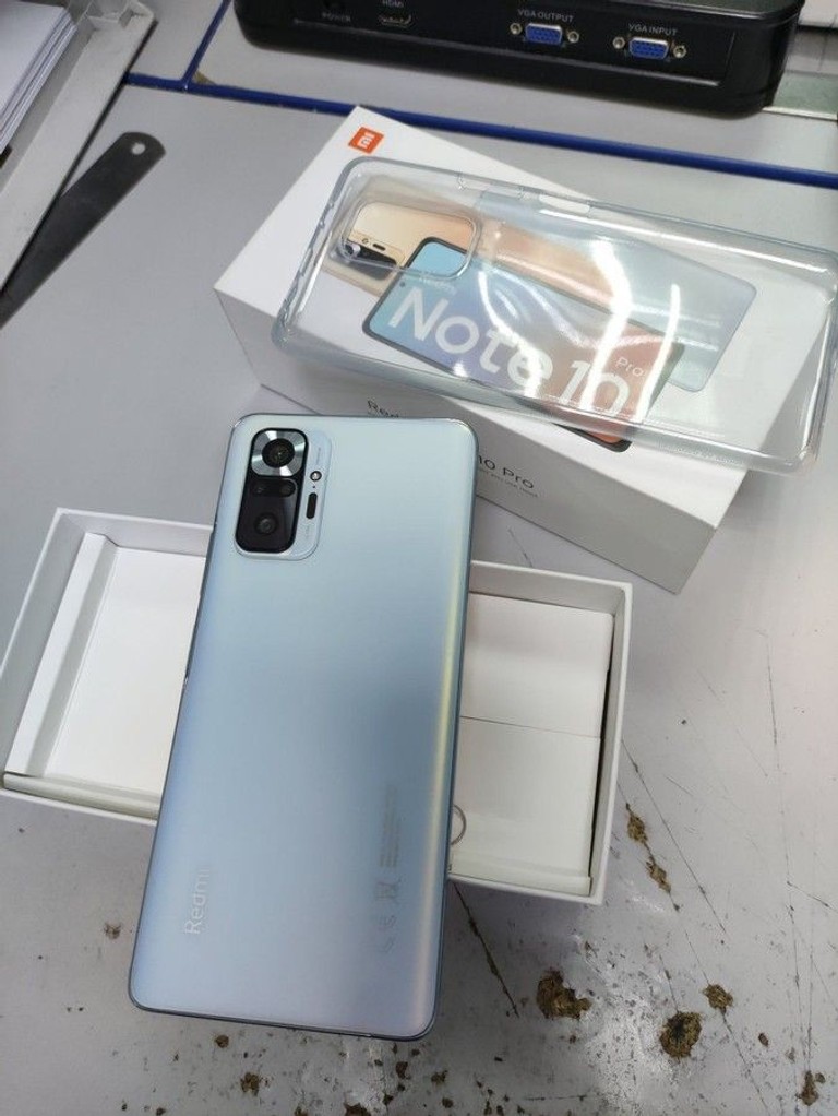 Объявление Xiaomi redmi note 10 pro 6/128gb Б/У