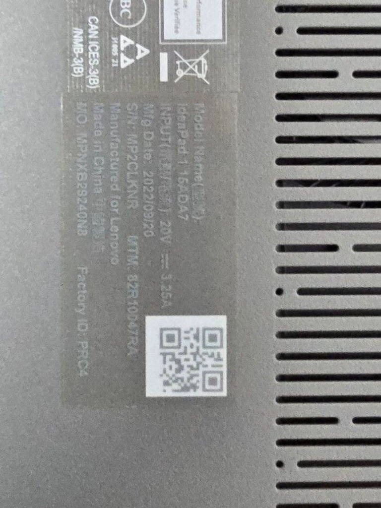Lenovo 15/ryzen 5 3500u ddr4/8gb ddr4/hdd *відсутній/ssd 256 gb/*інтегрована Код:01-200975677. Зображення 5