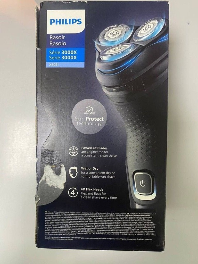 Philips Shaver Series 3000X X3051/00 Код:01-200974490. Изображение 8