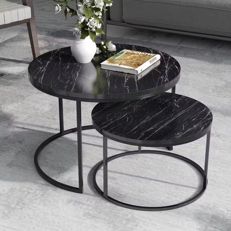 Дешиво Interior table 50/70 см 2в1 Чорний Мармур с ломбарда