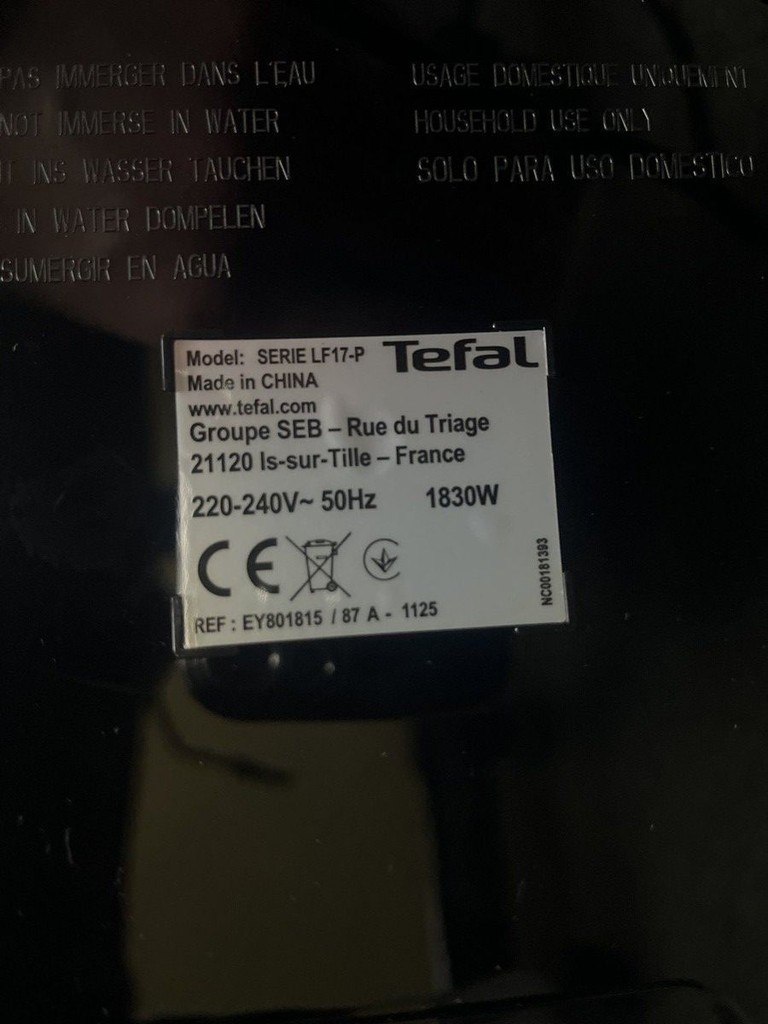Дешиво Tefal Easy Fry & Grill XXL EY801815 с ломбарда