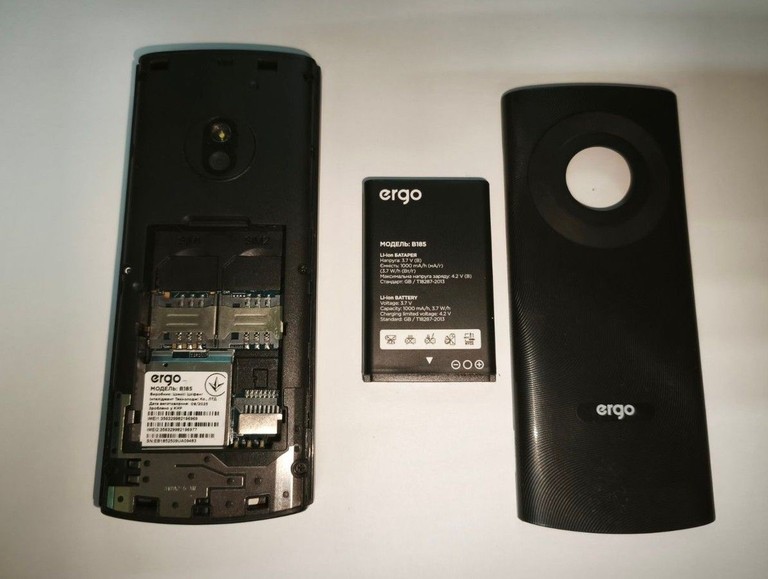 Ergo B185 Black Код:01-201077892. Зображення 7