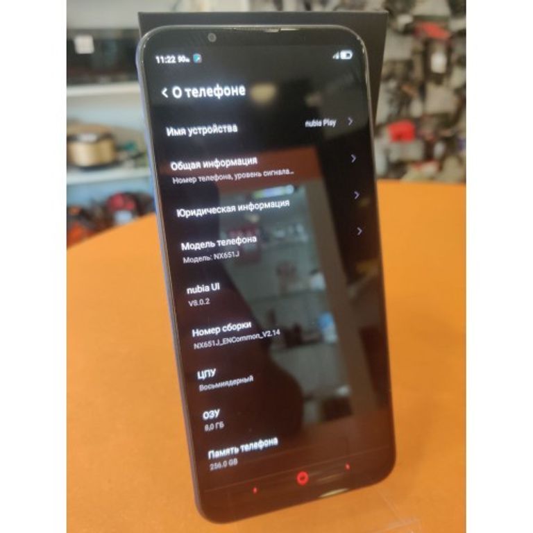 ZTE Nubia Play 5G 8/128GB Black Код:23841. Изображение 4