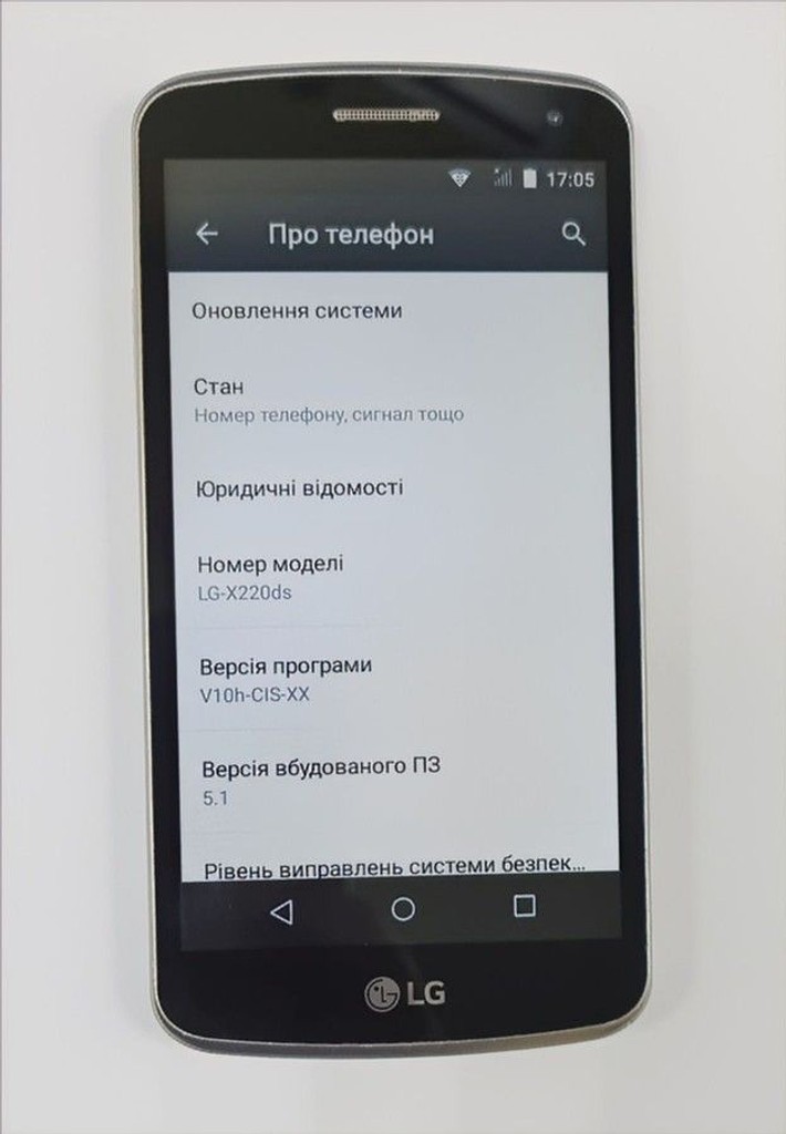 Оголошення Lg lg k5 x220 Б/У