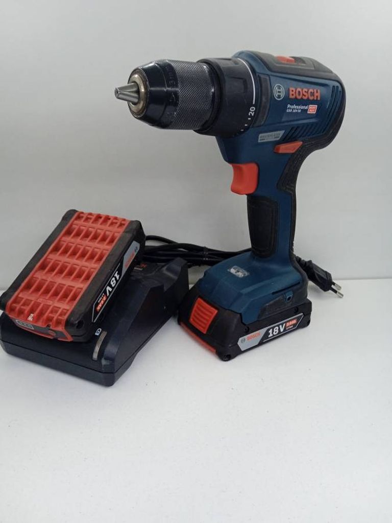 Объявление Bosch gsb 18v-50 2акб + зп Б/У