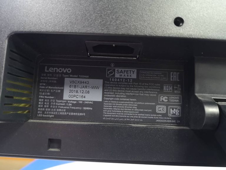 Lenovo t2224d thinkvision