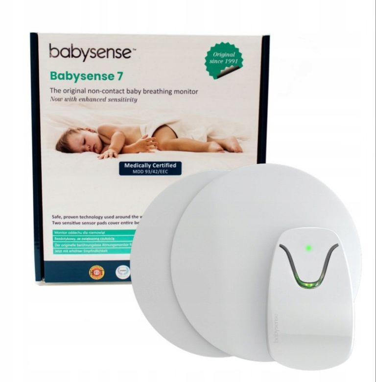 Купити Акція! Безпечний монітор дихання Babysense 7 для немовлят із сенсорними панелями. Новий. Б/У