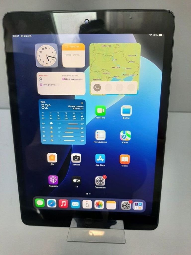 Дешиво Apple iPad 10.2 2021 Wi-Fi 256GB Space Gray (MK2N3) с ломбарда