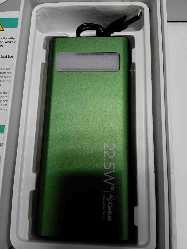 Купити Gelius gp-pb300i 20000mah qc+pd 22.5w Б/У