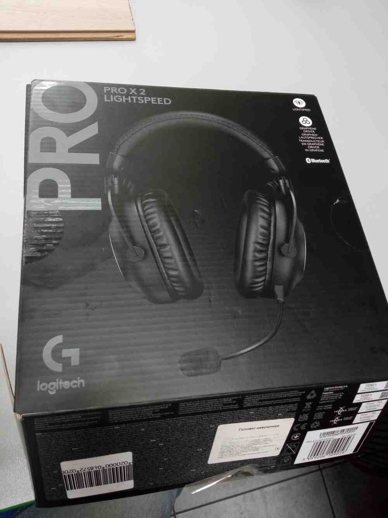 Дешиво Logitech G Pro X 2 Lightspeed Wireless White с ломбарда