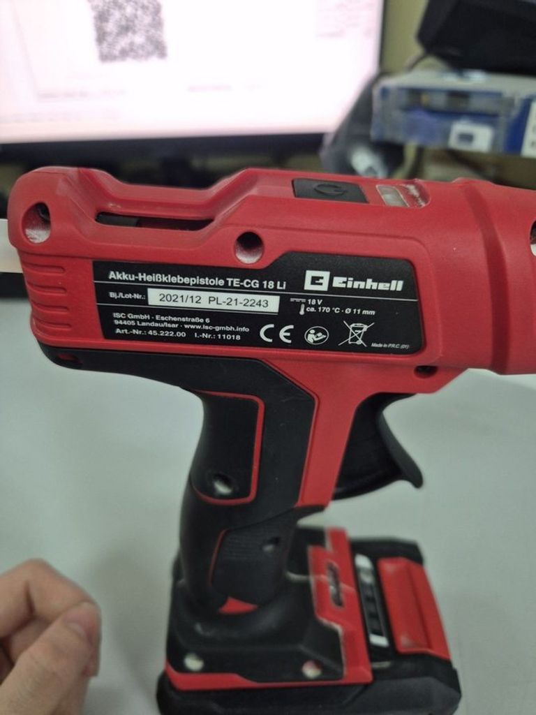 Оголошення Einhell TE-CG 18 Li Solo (4522200) Б/У