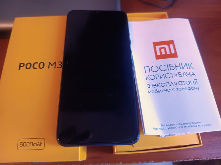 Дешево Xiaomi Poco M3 4/64GB Black з ломбарду