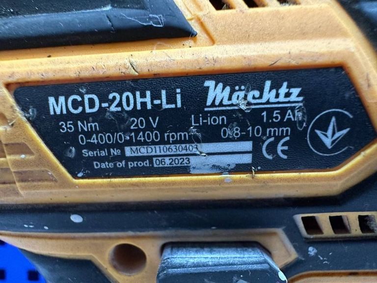Machtz MCD-20H-Li Код:01-200786547. Зображення 5