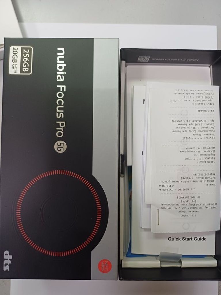 Zte Nubia Focus Pro 8/256GB Black Код:01-200794958. Изображение 6