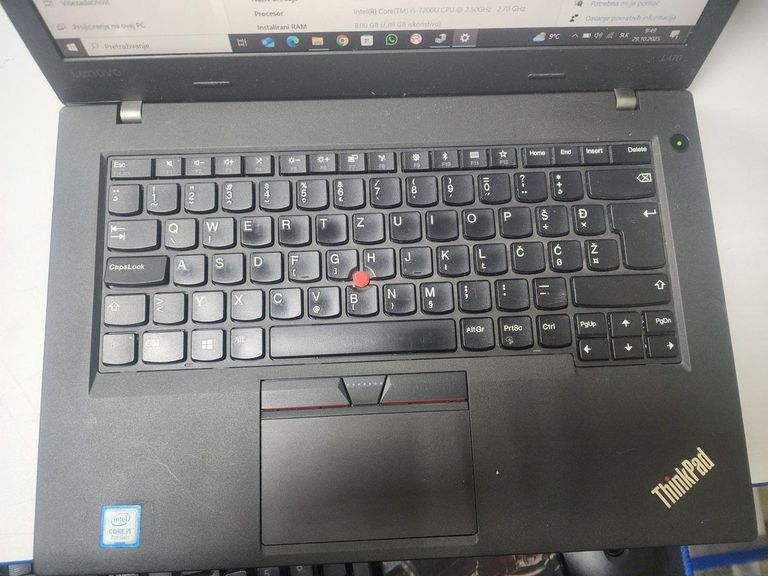 Купити Lenovo 14/core i5 7200u ddr3/8gb ddr3/ssd 256 gb/*інтегрована Б/У