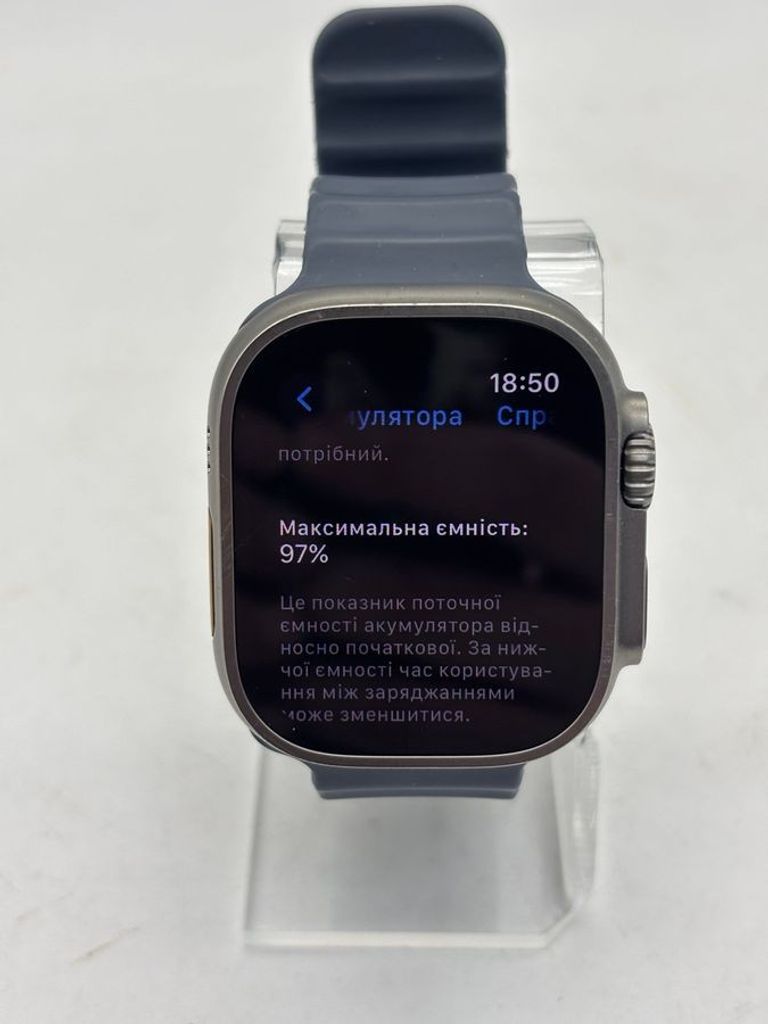 Apple watch ultra gps + cellular 49mm titanium case Код:01-200814577. Зображення 14