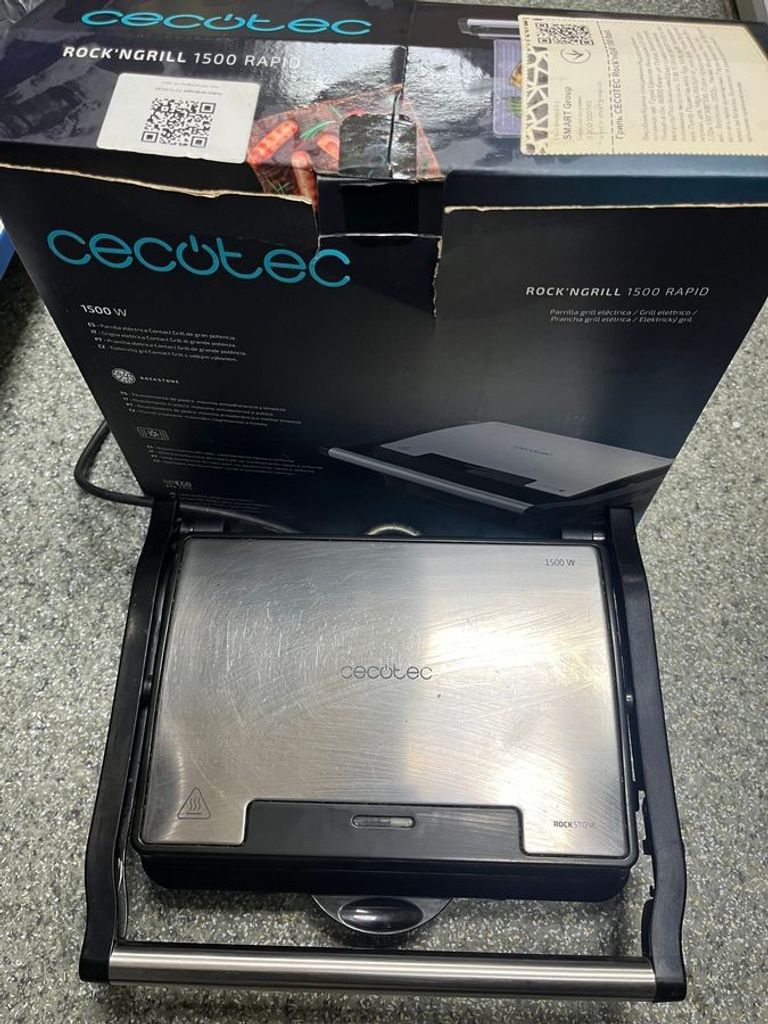 Купити Cecotec Rock’nGrill 1500 Rapid (03065) Б/У