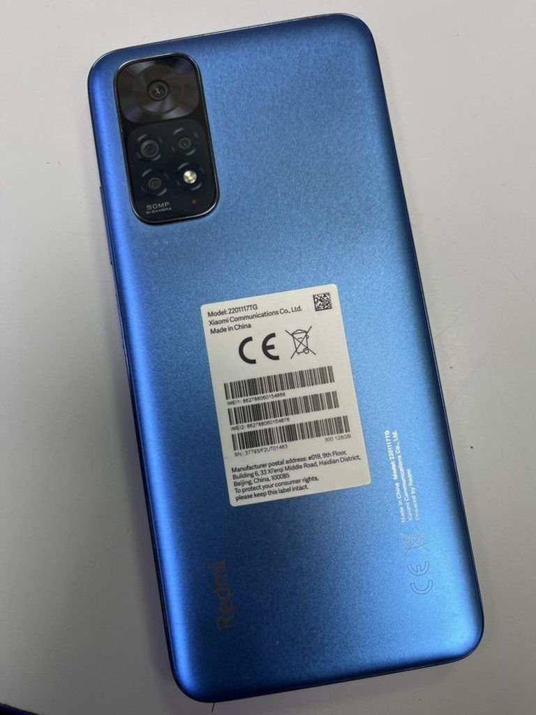 Оголошення Xiaomi redmi note 11 6/128gb Б/У