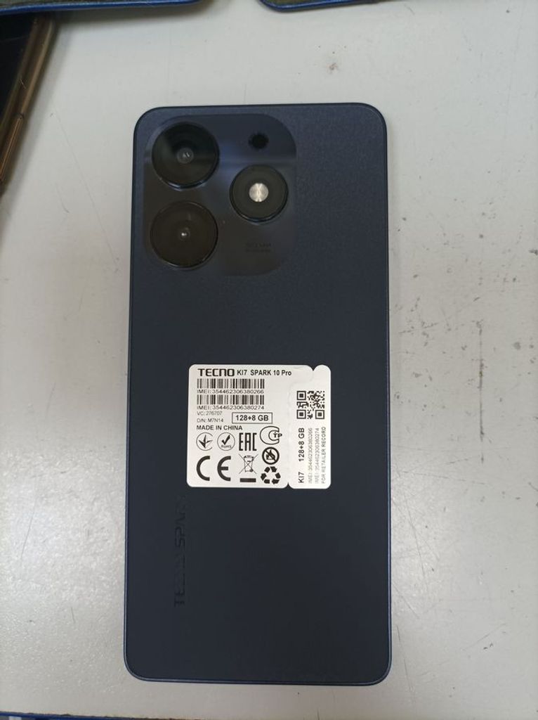 Объявление Tecno spark 10 pro 8/128gb Б/У